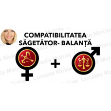 Compatibilitatea Sagetator  - Balanta  în dragoste si casatorie